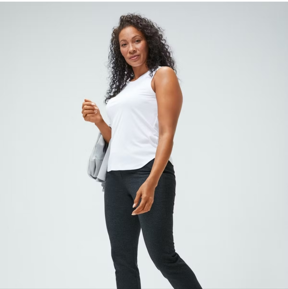 Ministry Of Supply,NWT, Womens Size XXS White Luxe Touch Tank.